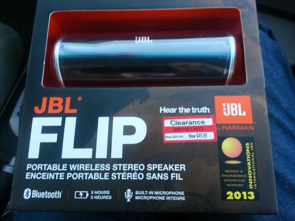[Target] JBL Flip portable bluetooth speaker 49.99 (1/2 price